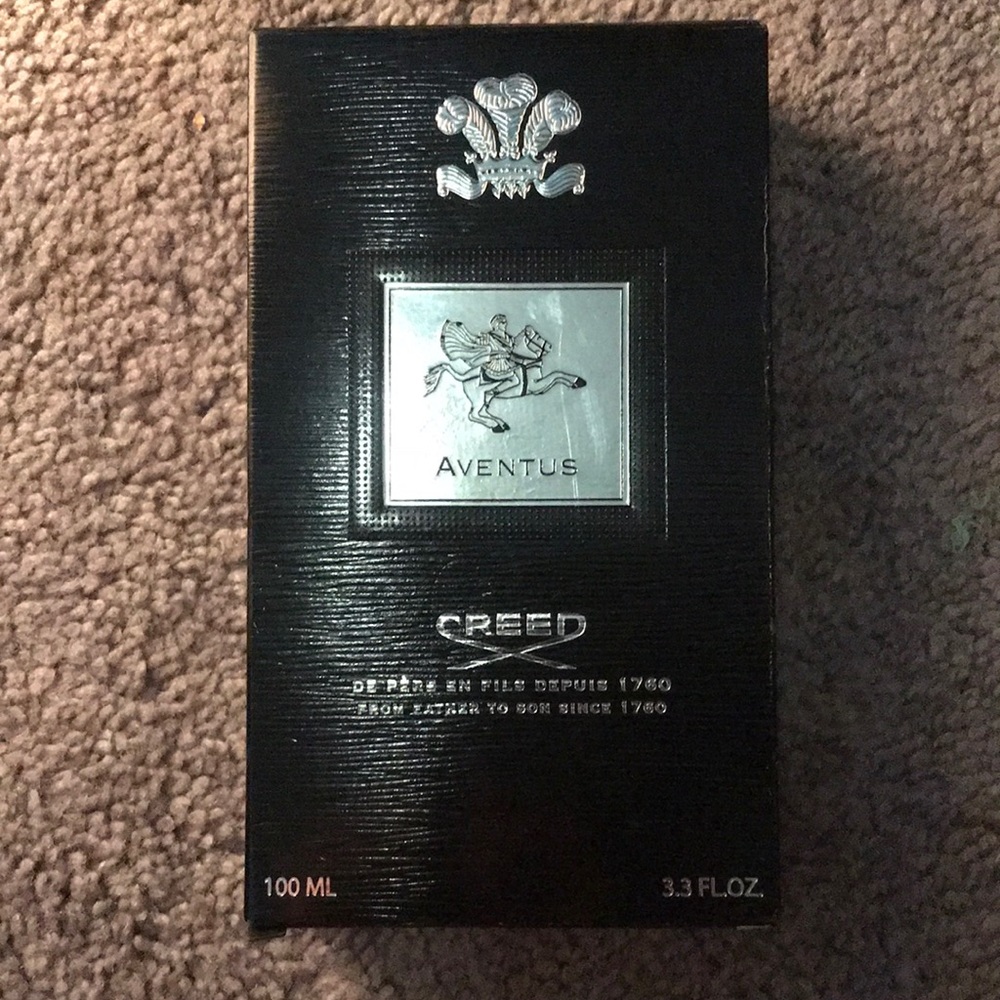 Brand new bottle of creed cologne aventus